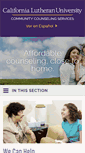 Mobile Screenshot of clucounseling.org